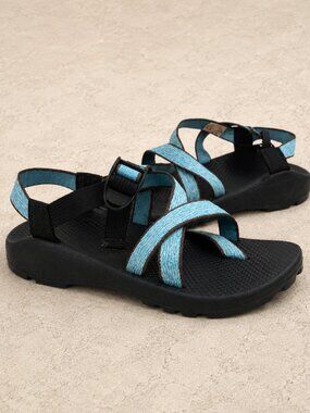 Chaco Z/2 Unaweep Vibram Hiking Sandals Aqua Blue Women’s 8